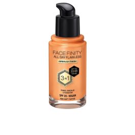 Max Factor Facefinity All Day Flawless 3 in 1 Base de Maquillaje Prebase #N84-Soft Toffee 30 ml