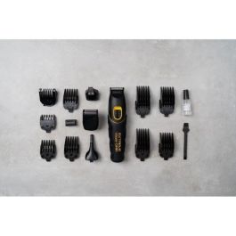 Wahl 09893-0460 Multigroomer con/sin cable, recortadora nariz, orejas y cejas, Extreme Grip Advanced, 4 cabezales, 8 peines