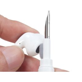 Sandberg Kit de Limpieza Multifunción para AirPods y Auriculares In-ear, Elimina Suciedad y Grasa