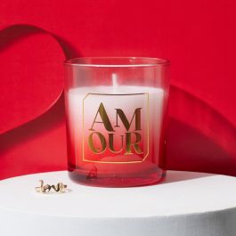 The Concept Factory Vela Perfumada Anillo Joya Love, Colección Bougie, Vidrio/Cristal Máquina