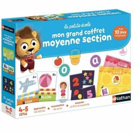 Nathan La Petite Ecole - Caja de Actividades Educativas para Niños +3 años, Sección Media, con Pizarra de Conceptos y Juegos de Aprendizaje Precio: 32.49999984. SKU: B1K6W3E7Q4