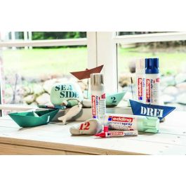 Edding Spray Pintura Acrílica Blanco Crema Mate 5200-921 Alta Gama 240gr Interior/Exterior Resistente Secado Rápido