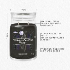 Vela Perfumada Yankee Candle 1629968E Negro Vela Perfumada Yankee Candle 1629968E Negro
