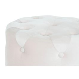 DKD Home Decor Reposapiés Rosa Dorado 60 x 45 x 60 cm Set de 3