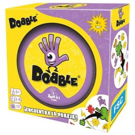 Asmodee Juego Dobble. Juego de cartas basado en la velocidad, observación y reflejos para niños y adultos.