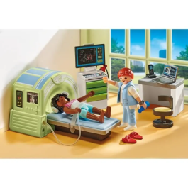 Playmobil 71618 Resonancia Con Paciente Juguete Médico para Niños +4 Años