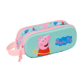 Portatodo Doble Peppa Pig Verde Rosa 21 x 8 x 6 cm 3D Precio: 7.49999987. SKU: B1FR2KGNK4