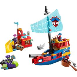 Lego Juego de Construccion Barco Pirata del Equipo Spidey, Edad Mínima 36 Meses