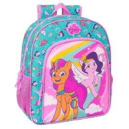Mochila Escolar My Little Pony Magic Rosa Turquesa 32 x 38 x 12 cm Precio: 20.50000029. SKU: B14T3B3HZ8