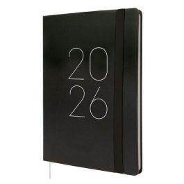 Finocam Fa5-148x210 mm Svv Agenda Flexi Lisa Tapa Blanda Negro 2026 DIN A5 con Goma Elástica y Cinta Punto Precio: 9.5000004. SKU: B12WEMQYNZ