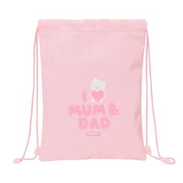 Bolsa Mochila con Cuerdas Safta Love Rosa (26 x 34 x 1 cm) Precio: 7.69000012. SKU: S4307517