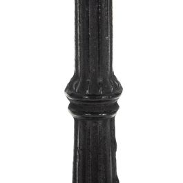 Mesa Comedor Blanco-Negro Metal-Mármol 80 X 80 X 71 cm