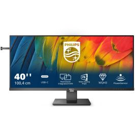 Philips Monitor 40B1U5600/00 39.5" Wide Quad HD (3440x1440) VA 4ms 100Hz 2xHDMI DP USB-C Power Delivery 100W