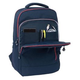 Safta Classic Mochila Portátil 15,6" Tablet USB 19,15L Azul
