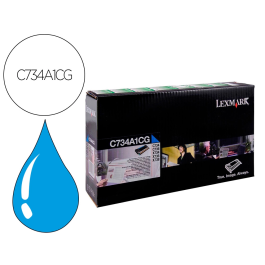 Lexmark C734 Tóner Láser Cian Original 6000 Páginas Precio: 491.49999987. SKU: B1FNK8ZP7B