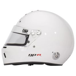 Omp Casco GP-R Blanco OMPSC0-0799-B01-020-XXS FIA 8859-2015 Talla XXS