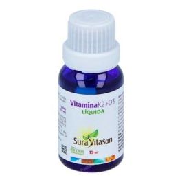 SURA VITASAN Vitamina K2 + D3 Líquida 15ml, 120µg K2 y 25µg D3, para Huesos y Sistema Inmunitario Precio: 24.4999997. SKU: B1D5WLNTEK
