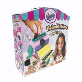 Juego heladississimo personaliza helados. incluye tarrina, cuchara y libro de recetas Juego heladississimo personaliza helados. incluye tarrina, cuchara y libro de recetas