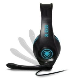 Auriculares Gaming con Micrófono Spirit of Gamer PRO-H5/ Jack 3.5/ Azules
