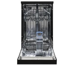 Lavavajillas de libre instalación CONTINENTAL EDISON - 10 cubiertos - Ancho 44,8 cm - Clase D - 45 dB - Negro