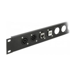 DeLOCK D-Typ Modul USB 2.0 Tipo-A Hembra a Hembra - Negro