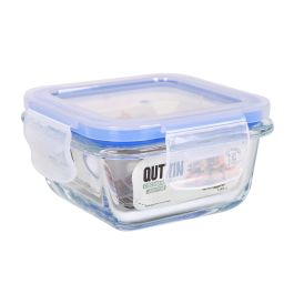 Quttin Fiambrera Cuadrada Hermética Sin Válvula 10 x 10 cm 140 cc
