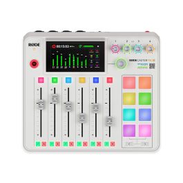 Rode Rodecaster Pro Ii White Consola de Audio para Creadores de Contenido, Podcasters y Músicos con 4 Entradas Combo Neutrik, 9 Canales y Pantalla Táctil Precio: 931.50000031. SKU: B12TKYDSAV