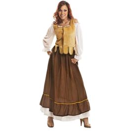 Disfraz mesonera camisa, chaleco y falda talla XXL Disfraz mesonera camisa, chaleco y falda talla XXL