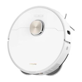 Dreame X40 Ultra Robot Aspirador Blanco con Autolimpieza, Fregado y 12000Pa de Succión, Carga y Purificación de Base