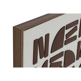 DKD Home Decor Cuadro Moderno Abstracto de Lienzo y MDF, Marrón y Negro, 93x63 cm con 3.8 cm de Fondo (2 Unidades) DKD Home Decor Cuadro Moderno Abstracto de Lienzo y MDF, Marrón y Negro, 93x63 cm con 3.8 cm de Fondo (2 Unidades)