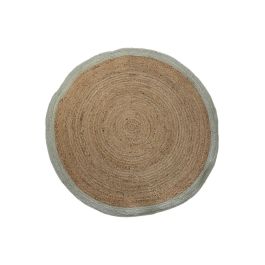 Alfombra DKD Home Decor 200 x 200 x 1 cm Scandi Natural Poliéster Algodón Verde Marrón claro Jute Precio: 63.69000044. SKU: S3045022