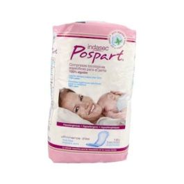 INDASEC Compresa Higiénica Algodón Post Parto Primeros Días 12 Unidades Precio: 9.8899996. SKU: S0544680