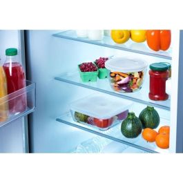 Pyrex AUC1689343476901 Juego 8 Recipientes para Alimentos Vidrio Rectangular Cook & Freeze Tapa Congelador