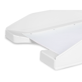 Q-connect Bandeja sobremesa plástico blanco opaco 240x70x340 mm