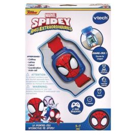 VTech Spidey Reloj de Juego Interactivo Multifunción para Niños con Personajes Spidey, Ghost-Spider y Spinn