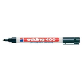 Rotulador permanente Edding 400 Negro (10 Unidades)