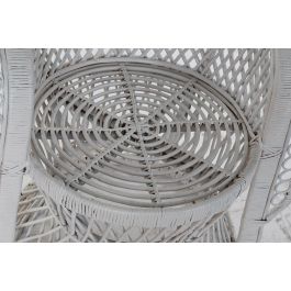 DKD Home Decor Sillón Balines Emmanuele Blanco Ratan 97 x 66 x 144 cm