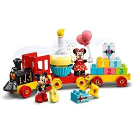Lego Duplo Juego de Construcción Tren de Cumpleaños Mickey y Minnie (22 Piezas)