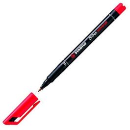 Stabilo Marcador Permanente Ohpen Universal Punta Fina 0.7 mm Rojo Caja 10 Unidades Precio: 8.59000054. SKU: S8417731