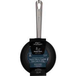 Inde Sarten 16 cm Hierro Fundido Sta Clara Ecoferro, Alto 4 cm, Largo 35 cm, Peso 4.44 kg (6 Unidades)