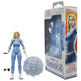 HASBRO Figura Mujer Invisible Los 4 Fantásticos Marvel 15cm Articulada con Accesorios y Escudo