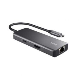 Docking USB Tipo-C Trust Dalyx/ 2xUSB/ 2xUSB Tipo-C/ 1xHDMI/ 1xRJ45/ Gris Docking USB Tipo-C Trust Dalyx/ 2xUSB/ 2xUSB Tipo-C/ 1xHDMI/ 1xRJ45/ Gris