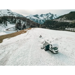 Dometic DOM5056446116886 Toldo Hinchable Winter Air PVC 180 S Ancho 1,8 m Vestíbulo Estático Nieve PVC Weathershield