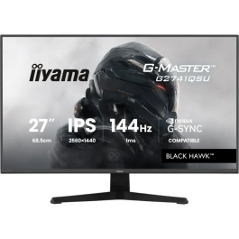 Iiyama IIY4948570126873 Pantalla para PC Gamer 27" QHD 144Hz Panel IPS 1ms G-Master Black Hawk Precio: 199.49999993. SKU: B123RVWB5H