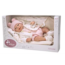 Muñeca reborn arias 45 cm elba c/manta Precio: 104.9554. SKU: B15ZEQVSCW