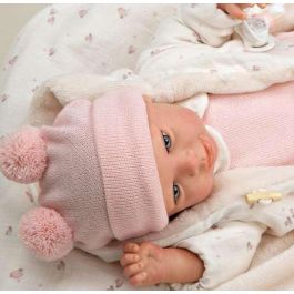 Muñeca reborn arias 45 cm elba c/manta Muñeca reborn arias 45 cm elba c/manta
