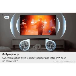 Samsung HW-B66CF/XE Barra de sonido 3.1 canales con Subwoofer inalámbrico 6.5'' HP Central Adaptive Sound Lite