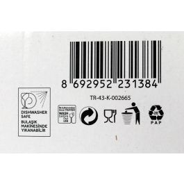 Lav Set 6 Vasos 460 cc Colección Valeria (8 Cajas)