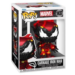 Funko POP Marvel Carnage Iron Man - Figura de Vinilo de 9cm en Caja Regalo