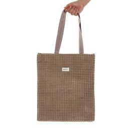 Bolso Mujer Versa Corduroy Caqui 40 x 33 cm Bolso Mujer Versa Corduroy Caqui 40 x 33 cm
